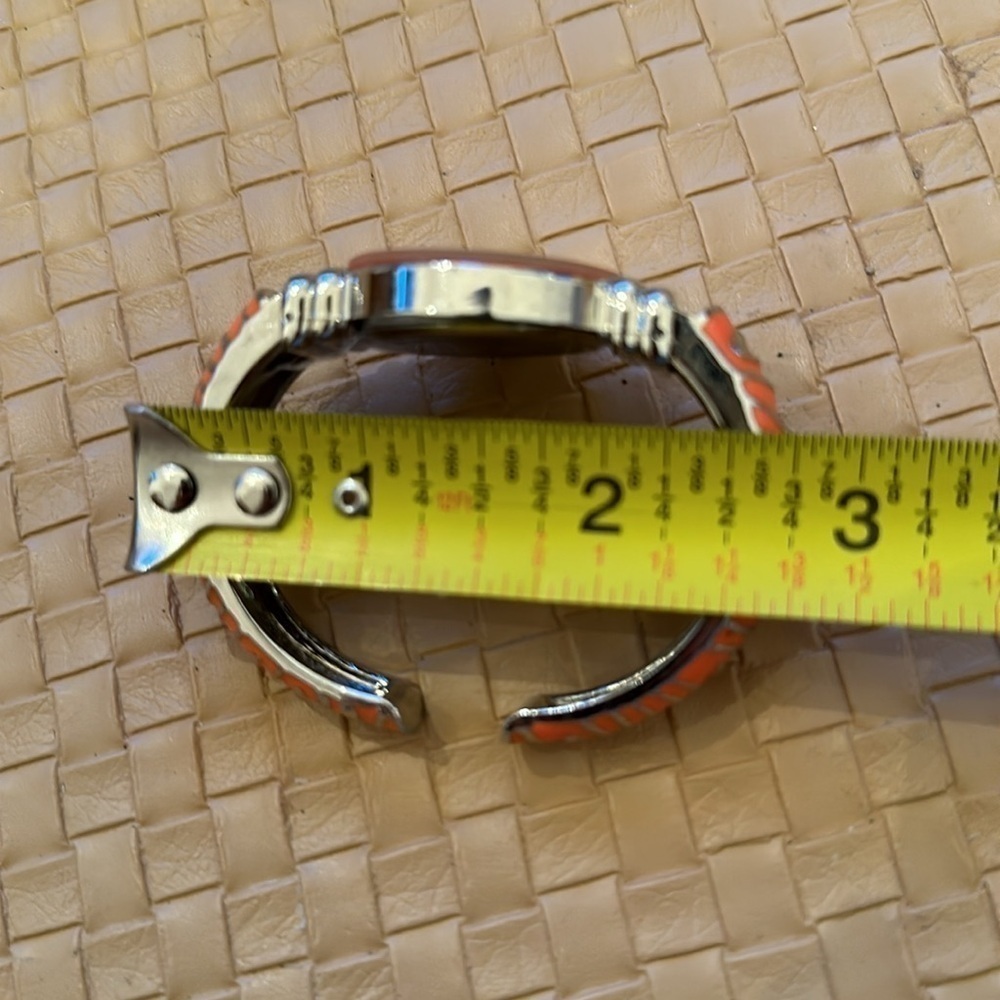 Colorful animal print quartz cuff watch - Picture 5 of 5